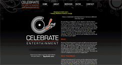 Desktop Screenshot of celebrateentertainment.com